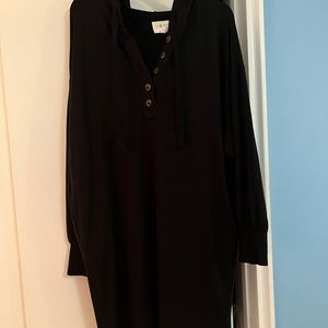 sweatshirt dress!! Loft  Lou & Grey. Casual sweatshirt dress